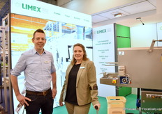 Joep Janssen and Nancy Verbong of Limex were at the show to highlight their latest modifications to their washing machines. The machines were modified based on their research on how to clean Fusarium Mold as efficiently as possible. Every grower wants to wash as many trays as possible with the least amount of resources and water consumption.